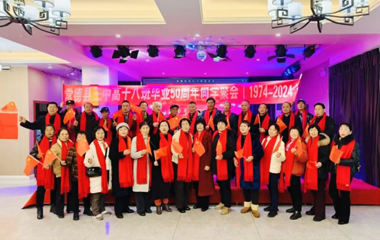 高中毕业五十周年同学聚会有感